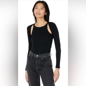 Women's Black n:PHILANTHROPY Women's Cara-Top size  S